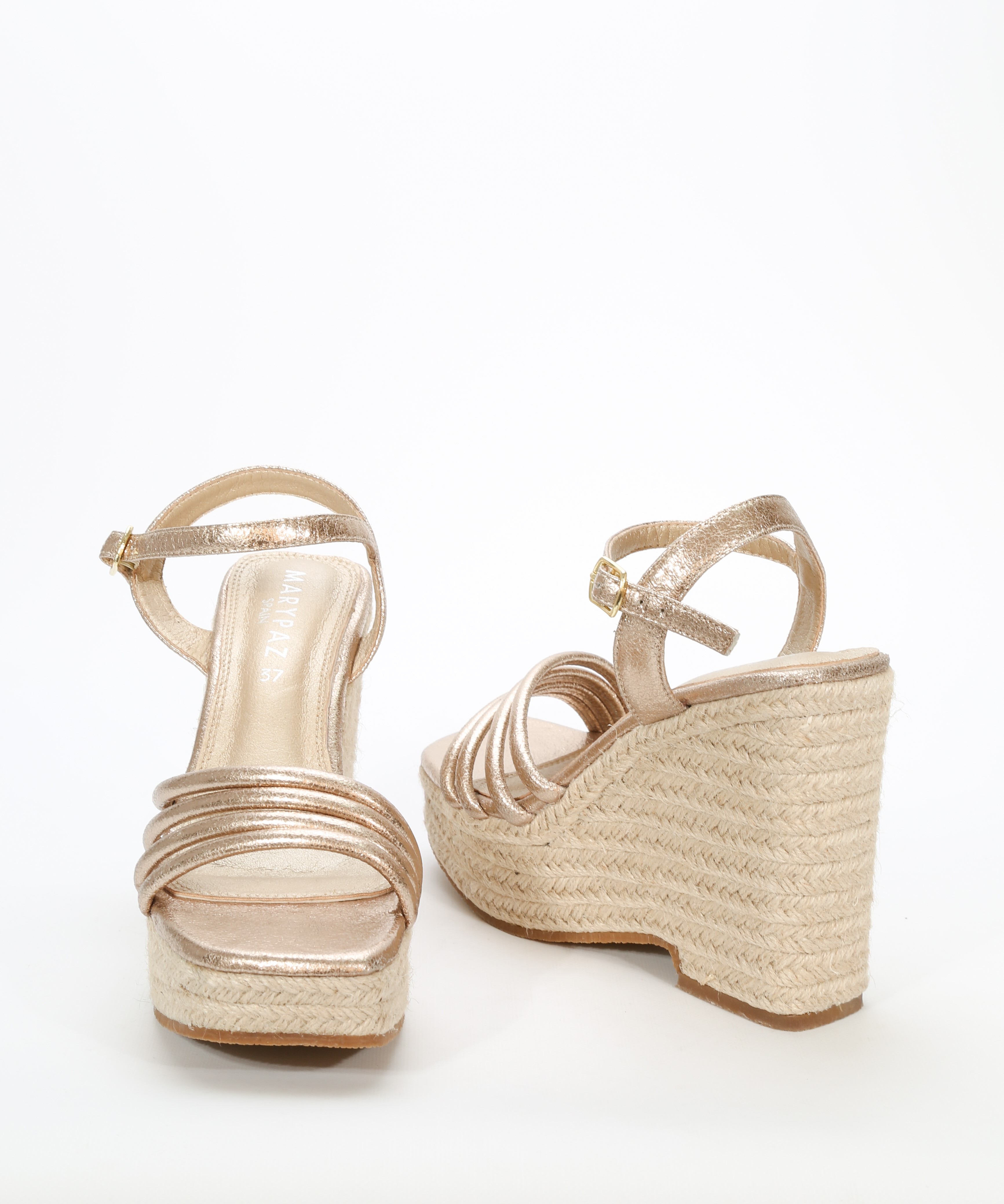 Sandalias esparto tiras tubulares image number null